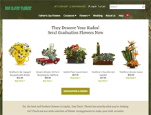 Tablet Screenshot of dondavisflorist.com